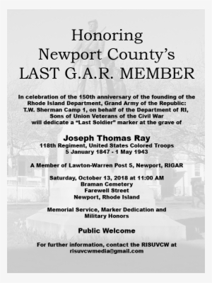 He Was Newport County's Last Civil War Veteran, And - Skills For The Toefl Ibt