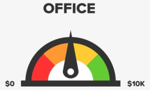 Office With Goal - Graphing Clipart Transparent Png