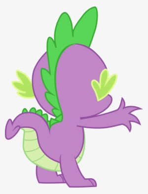 Spike Back Version 2 By Twilightpoint - My Little Pony Spike Back