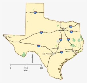 Texas Map Png, Free Hd Texas Map Transparent Image - Pngkit