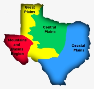 Map Of Texas Regions