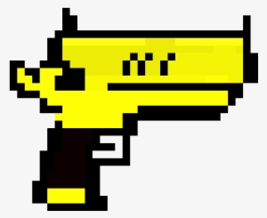 Deagle Gun - Pixel Art Desert Eagle