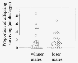 The Proportion Of O€spring Of Winner And Loser Males - Number