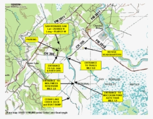 San Bernard Wildlife Refuge Near Sargent Texas - East Matagorda Bay Fishing Spots