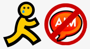 The Death Of Aim - Aol Instant Messenger Icon
