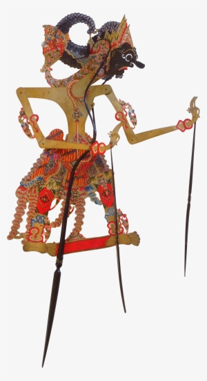 Indonesian Shadow Puppet, Wayang Kulit, Dursasana On - Wayang Kulit Puppet Png