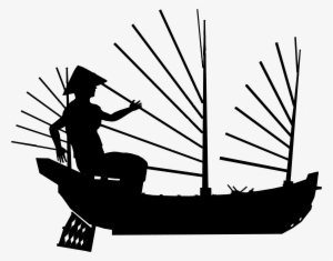 Chinese Junk Sails Only Chinese Junk No Sails V2 - Boat Shadow Png