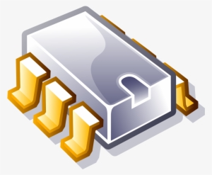 File - Crystal128-memory - Svg - Microelectronics Png