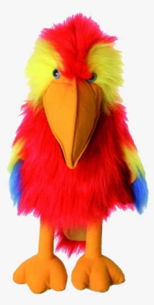 Puppet - Puppet Company Large Bird Scarlet Macaw Hand Puppet