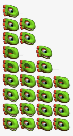 Yooka Laylee Toybox Talking Sprites Yooka - Yooka Laylee Head Sprites