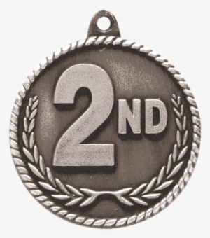 2nd Place High Relief Medal - 2nd Place Medal