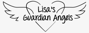 Lisa's Guardian Angels - Calligraphy