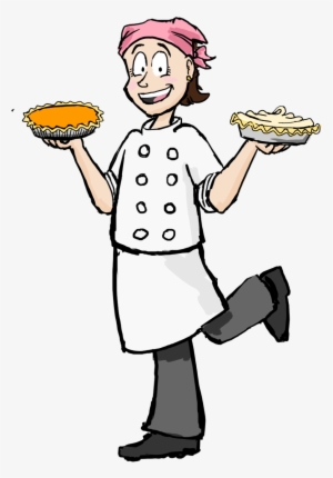 Lori With Pies - Cartoon
