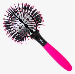 Thermal Pink Twirler - Twirler Ball Brush, Large Thermal
