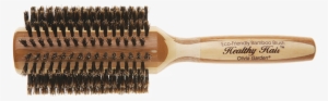 Healthy Hair - Olivia Garden Healthy Hair 100% Boar Bamboo Brush Hh-b40