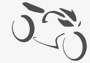 Motorbike Logo Png Vector - Drawing