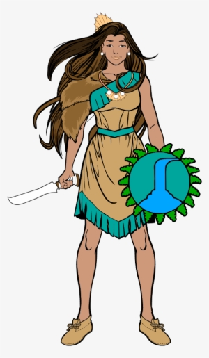 Tulla, The Druid - Cartoon