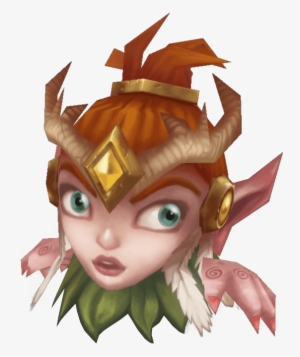 Micro Druid Lara - Texture Low Poly Hand Painted Characters