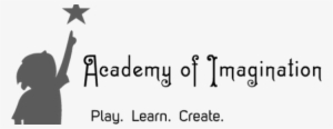 Logo Academy Of Imagination - Calligraphy