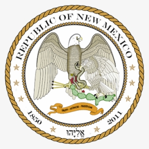Republic Of New Mexico Great Seal 2011 Sm - Seal Of New Mexico