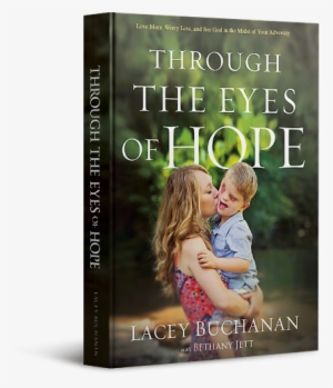 Through The Eyes Of Hope Book Cover - Lacey Buchanan Through The Eyes Of Hope