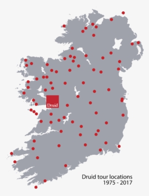 Druid Map - 5 Star Hotels Ireland Map