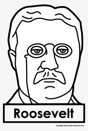 Theodore Roosevelt Easy Drawing