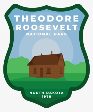 Theodore Roosevelt Vinyl Sticker - Theodore Roosevelt National Park