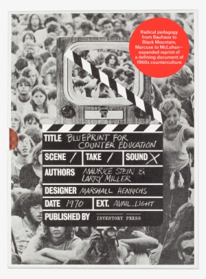 The Original Blueprint Authors Maurice Stein, Larry - Blueprint For Counter Education By Maurice R. Stein