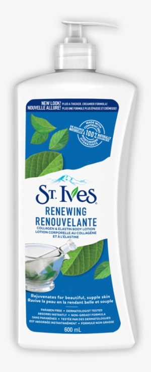 Collagen & Elastin Renewing Body Lotion - St Ives Apricot Scrub