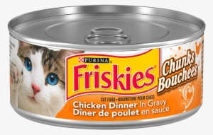 Friskies® Chunks Chicken Dinner In Gravy Cat Food - Friskies Turkey And Cheese