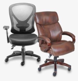 La-z-boy Bradley Leather Executive Office Chair, Fixed