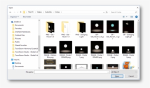 Select Video File - Multimedia Software