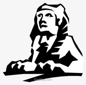 Sphinx Royalty Free Vector Clip Art Illustration