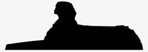 Coliseum Great Sphinx Of Giza - Sphinx Silhouette