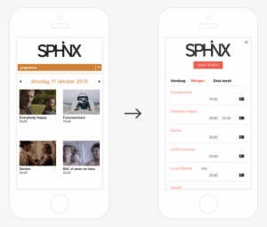 Sphinx Mobile - Design
