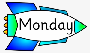 Happy Monday Clip Art - Days Of The Week Tuesday