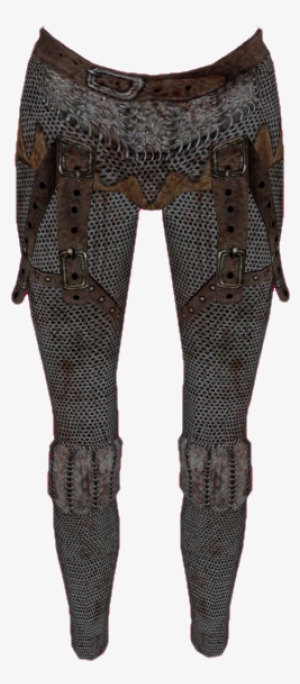 Chainmail Greaves Female - Leggings