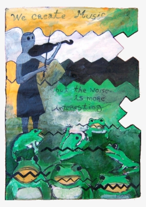 55# N1- Frog Song - Painting