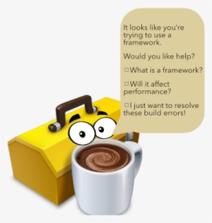 Libby The Lifelike Framework Offers Help - Cup