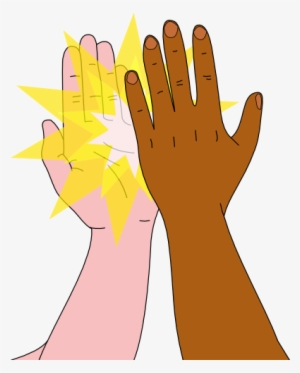 Png Transparent Download Creative Wallpaper Stock - High Five Clipart