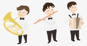 Hand Drawn Cartoon Concert Decoration Psd Image - Animation