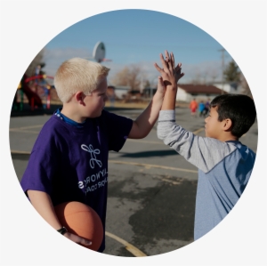 Kids High-five Circle Picture - Hig Fivehands Kids