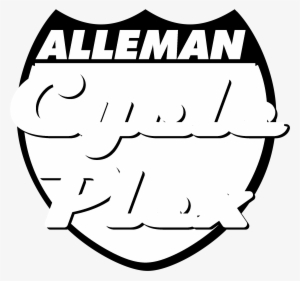 Alleman Cycle Plex Logo Black And White
