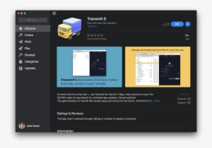 Transmit In The Mac App Store - Macos Mojave