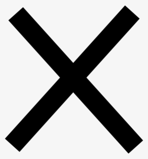 Free Vector Phoenician Taw Clip Art - Clear Background X Transparent