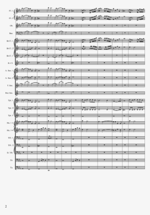 The Fire Suite Sheet Music Composed By Ben Gates 2 - Girl Who Fell From The Sky Sheet Music