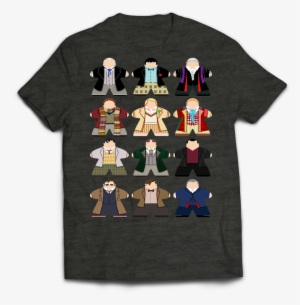 Doctor Who Meeples - Maciej Janowski Koszulka