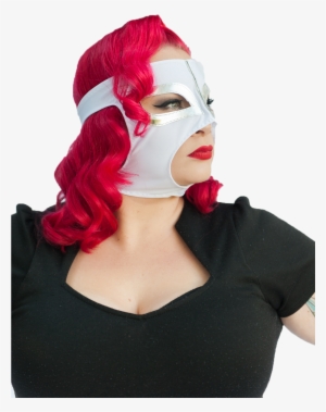 Penelope White Lucha Libre Mask