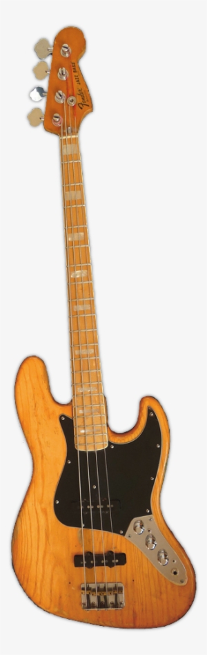 70's Fender Jazz Bass - Bass Guitar Transparent Png